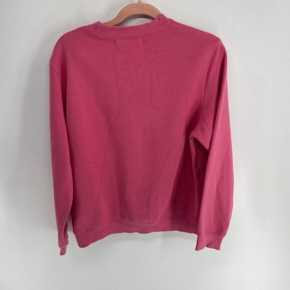 Auspicious pink fuschia crew neck colorbaner sweatshirt womens XXL - Picture 4 of 6